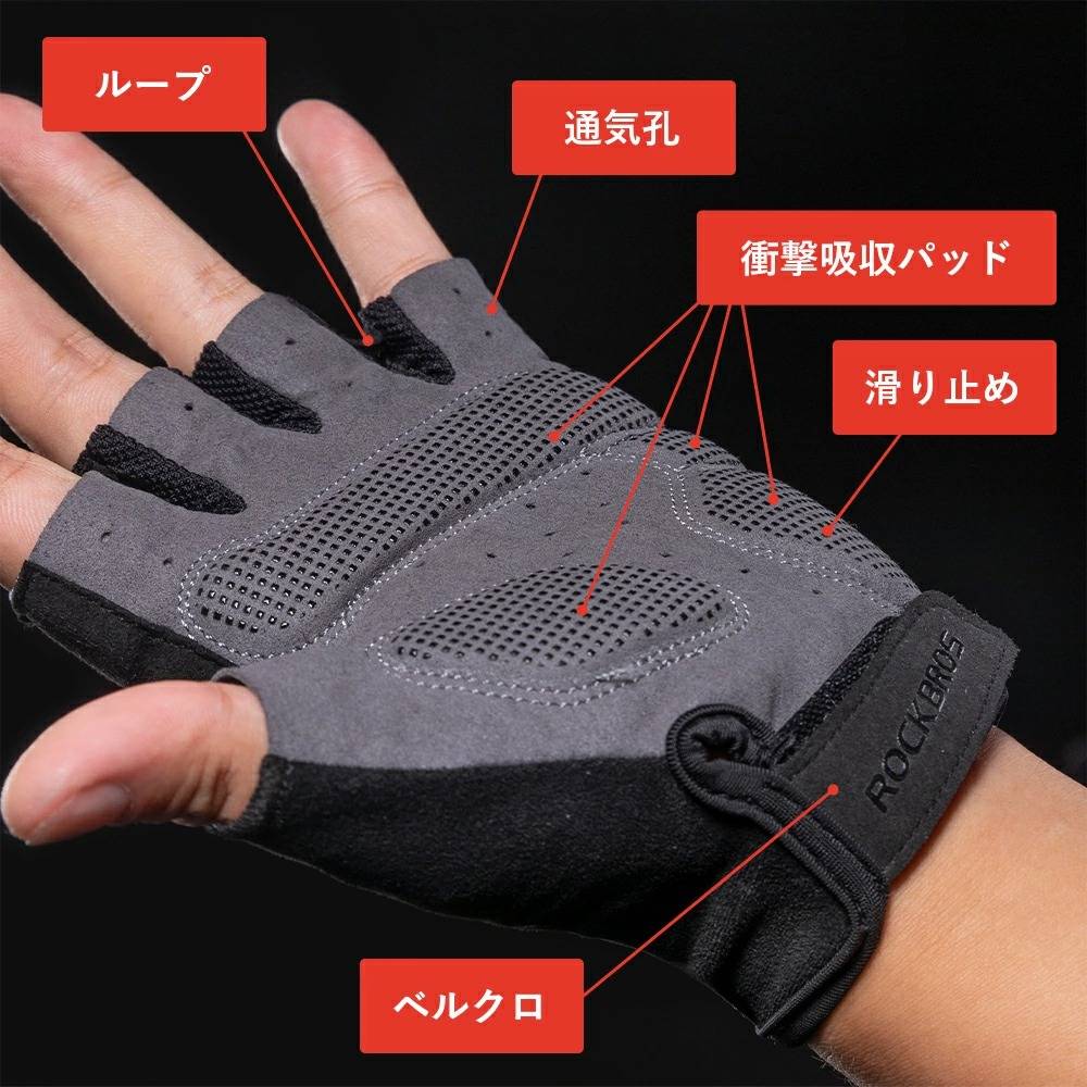 parablack Ｌサイズ 三本指グローブ② parablack Lサイズ 三本指グローブ② BLACK Sun 指切りグローブ